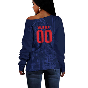 Cape Verde Small Island Big Stage Custom Off Shoulder Sweater Guardian of the Atlantic