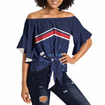 Cape Verde Small Island Big Stage Custom Off Shoulder Wrap Waist Top Guardian of the Atlantic