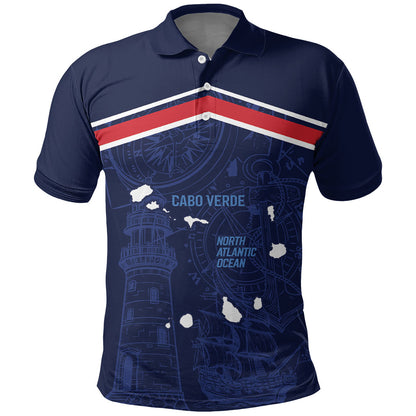 Cape Verde Small Island Big Stage Custom Polo Shirt Guardian of the Atlantic LT9