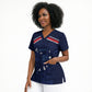 Cape Verde Small Island Big Stage Custom Scrub Top Guardian of the Atlantic