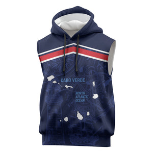 Cape Verde Small Island Big Stage Custom Sleeveless Hoodie Guardian of the Atlantic