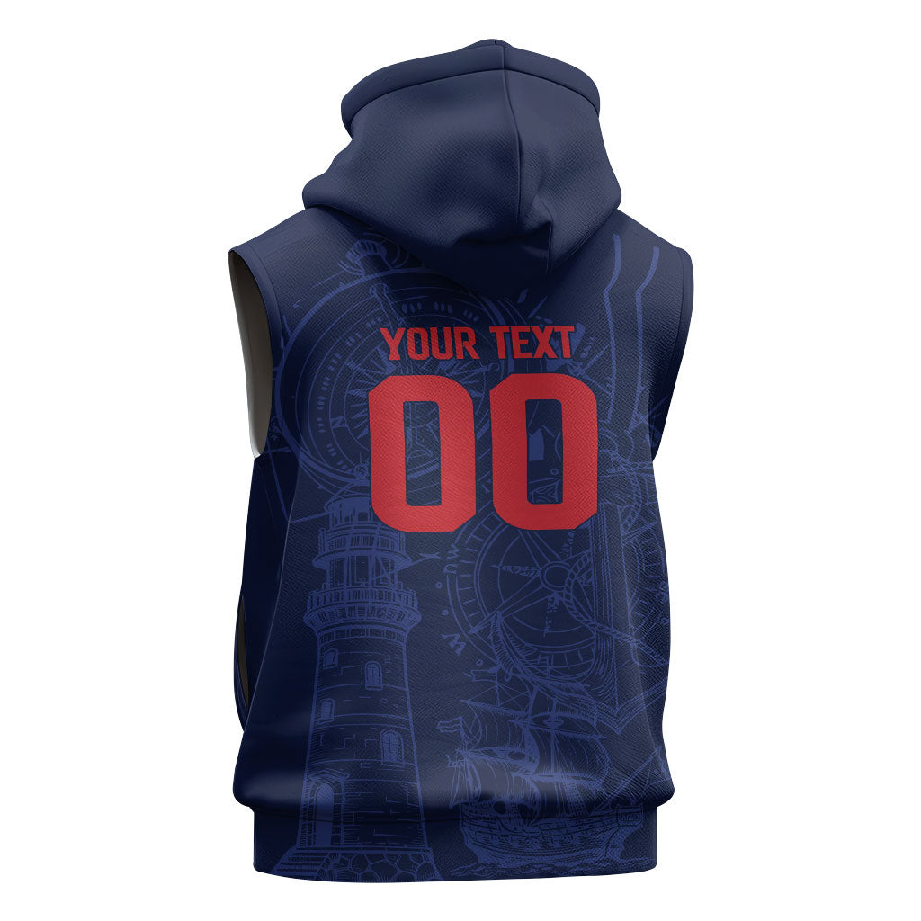 Cape Verde Small Island Big Stage Custom Sleeveless Hoodie Guardian of the Atlantic