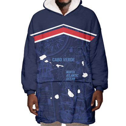 Cape Verde Small Island Big Stage Custom Wearable Blanket Hoodie Guardian of the Atlantic
