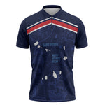 Cape Verde Small Island Big Stage Custom Zipper Polo Shirt Guardian of the Atlantic