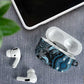 Polynesia Mixed African Dashiki AirPods Case Afro-pacific Culture - Blue