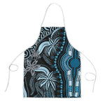 Polynesia Mixed African Dashiki Apron Afro-pacific Culture - Blue