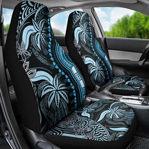 Polynesia Mixed African Dashiki Car Seat Cover Afro-pacific Culture - Blue