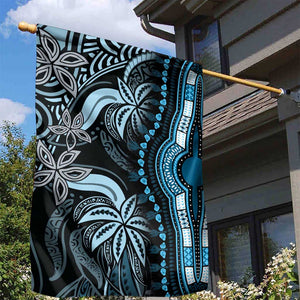 Polynesia Mixed African Dashiki Garden Flag Afro-pacific Culture - Blue