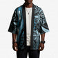Polynesia Mixed African Dashiki Kimono Afro-pacific Culture - Blue