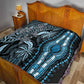 Polynesia Mixed African Dashiki Quilt Afro-pacific Culture - Blue