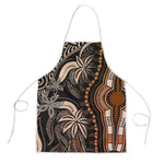 Polynesia Mixed African Dashiki Apron Afro-pacific Culture - Gold