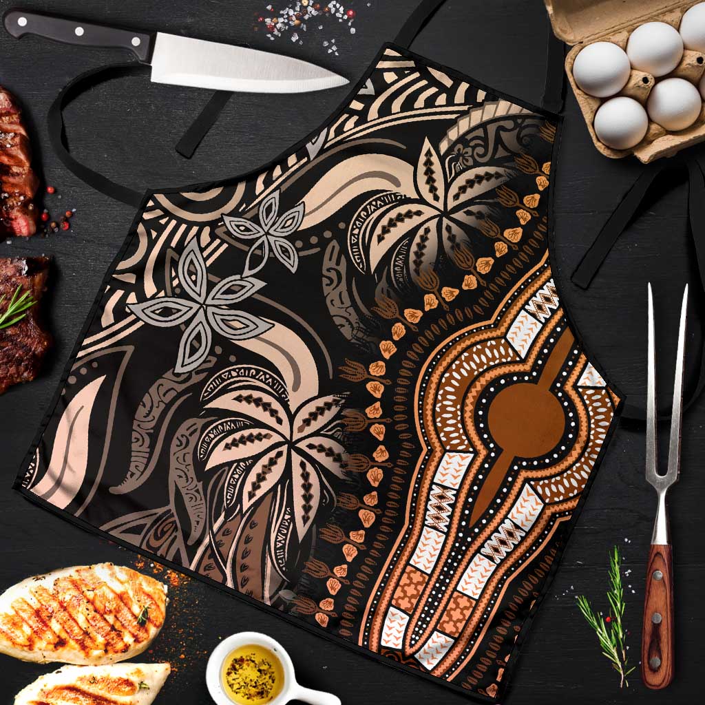 Polynesia Mixed African Dashiki Apron Afro-pacific Culture - Gold