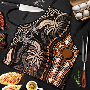 Polynesia Mixed African Dashiki Apron Afro-pacific Culture - Gold