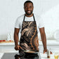 Polynesia Mixed African Dashiki Apron Afro-pacific Culture - Gold