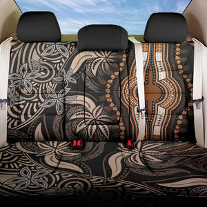 Polynesia Mixed African Dashiki Back Car Seat Cover Afro-pacific Culture - Gold