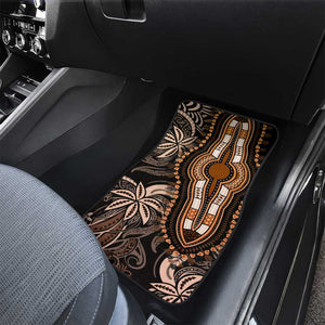 Polynesia Mixed African Dashiki Car Mats Afro-pacific Culture - Gold