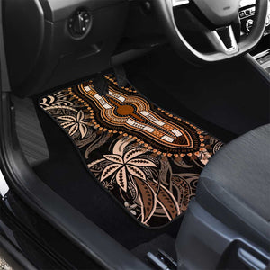 Polynesia Mixed African Dashiki Car Mats Afro-pacific Culture - Gold