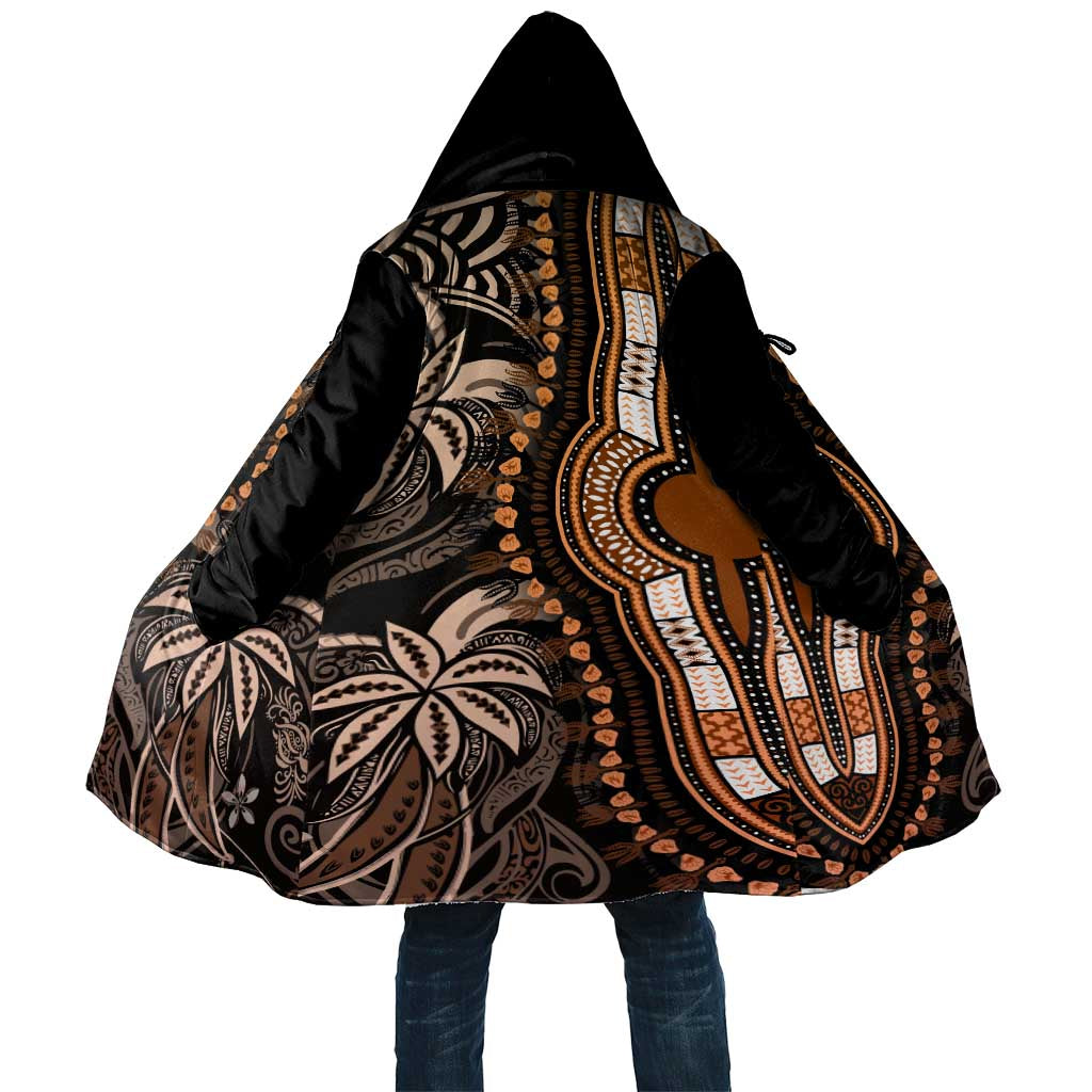 Polynesia Mixed African Dashiki Cloak Afro-pacific Culture - Gold