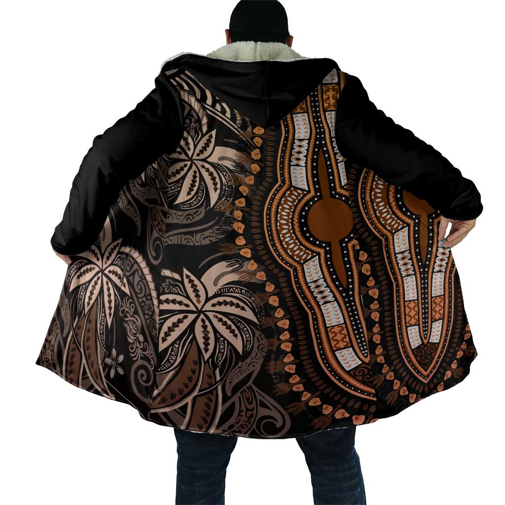 Polynesia Mixed African Dashiki Cloak Afro-pacific Culture - Gold