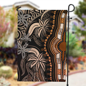 Polynesia Mixed African Dashiki Garden Flag Afro-pacific Culture - Gold