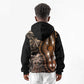 Polynesia Mixed African Dashiki Kid Hoodie Afro-pacific Culture - Gold
