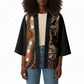 Polynesia Mixed African Dashiki Kimono Afro-pacific Culture - Gold