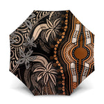 Polynesia Mixed African Dashiki Umbrella Afro-pacific Culture - Gold