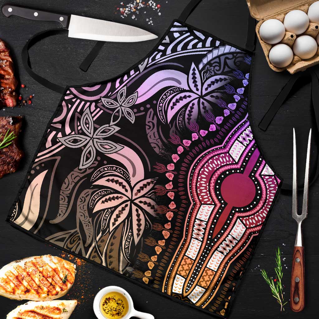 Polynesia Mixed African Dashiki Apron Afro-pacific Culture - Pastel