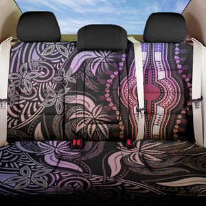 Polynesia Mixed African Dashiki Back Car Seat Cover Afro-pacific Culture - Pastel