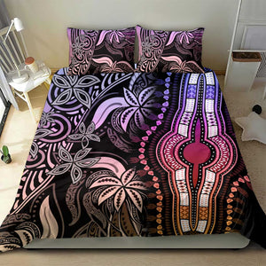 Polynesia Mixed African Dashiki Bedding Set Afro-pacific Culture - Pastel