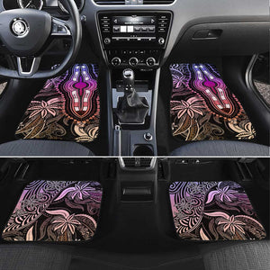 Polynesia Mixed African Dashiki Car Mats Afro-pacific Culture - Pastel