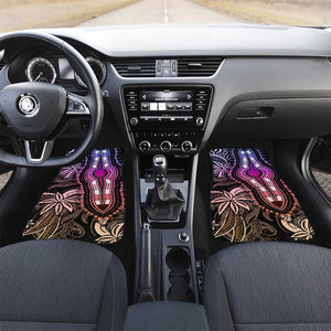 Polynesia Mixed African Dashiki Car Mats Afro-pacific Culture - Pastel