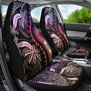 Polynesia Mixed African Dashiki Car Seat Cover Afro-pacific Culture - Pastel