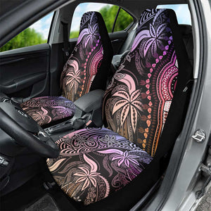 Polynesia Mixed African Dashiki Car Seat Cover Afro-pacific Culture - Pastel