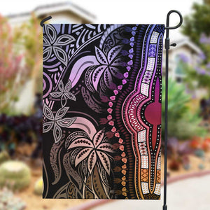 Polynesia Mixed African Dashiki Garden Flag Afro-pacific Culture - Pastel