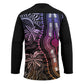 Polynesia Mixed African Dashiki Hockey Jersey Afro-pacific Culture - Pastel