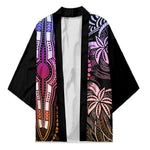 Polynesia Mixed African Dashiki Kimono Afro-pacific Culture - Pastel