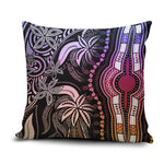 Polynesia Mixed African Dashiki Pillow Cover Afro-pacific Culture - Pastel