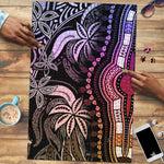 Polynesia Mixed African Dashiki Puzzle Afro-pacific Culture - Pastel