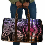 Polynesia Mixed African Dashiki Travel Bag Afro-pacific Culture - Pastel