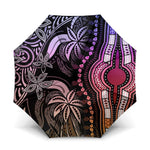 Polynesia Mixed African Dashiki Umbrella Afro-pacific Culture - Pastel