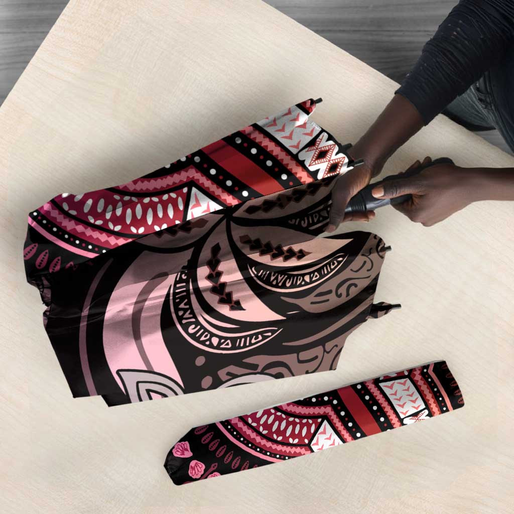 Polynesia Mixed African Dashiki Umbrella Afro-pacific Culture - Pastel