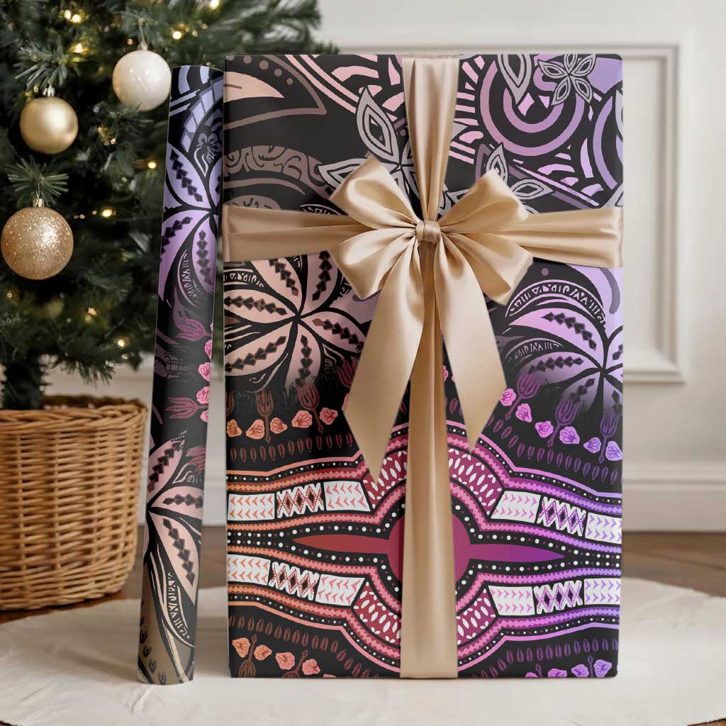 Polynesia Mixed African Dashiki Wrapping Paper Afro-pacific Culture - Pastel - African Pride