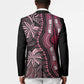 Polynesia Mixed African Dashiki Blazer Afro-pacific Culture - Pink