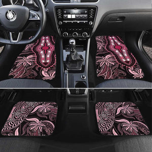 Polynesia Mixed African Dashiki Car Mats Afro-pacific Culture - Pink