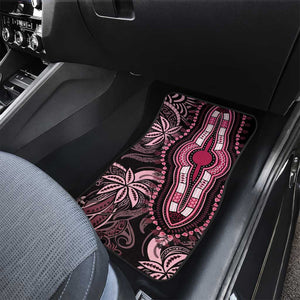 Polynesia Mixed African Dashiki Car Mats Afro-pacific Culture - Pink