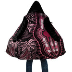 Polynesia Mixed African Dashiki Cloak Afro-pacific Culture - Pink