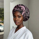 Polynesia Mixed African Dashiki Easy Headwrap Afro-pacific Culture - Pink