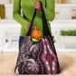Polynesia Mixed African Dashiki Grocery Bag Afro-pacific Culture - Pink