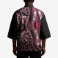 Polynesia Mixed African Dashiki Kimono Afro-pacific Culture - Pink